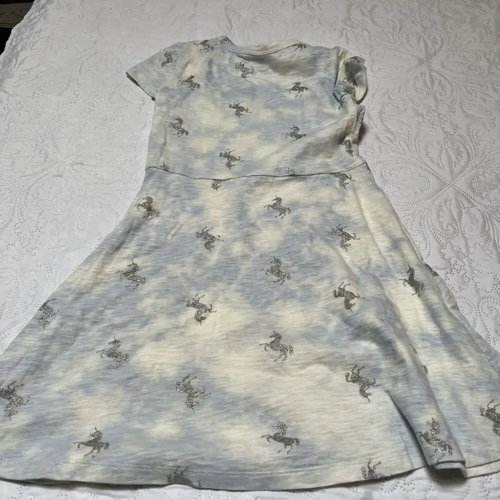 Gap Unicorn Tie Dye Dress Size 8